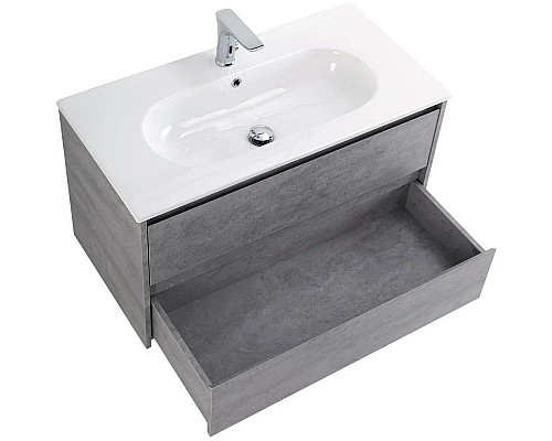Santeh-Crystal.ru: Тумба Cemento Grigio 100 см BelBagno Kraft KRAFT-1000-2C-SO-CG Заказать Тумба Cemento Grigio 100 см BelBagno Kraft KRAFT-1000-2C-SO-CG в магазине сантехники Santeh-Crystal.ru