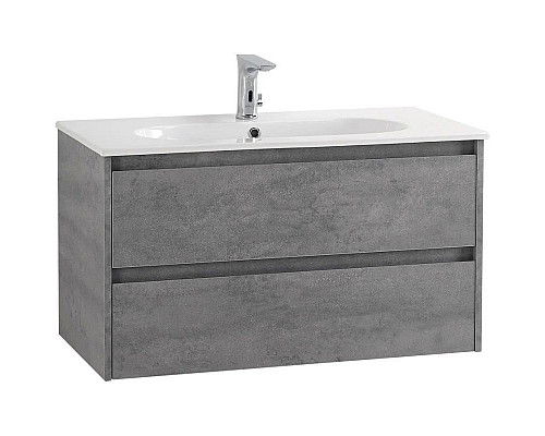 Santeh-Crystal.ru: Тумба Cemento Grigio 100 см BelBagno Kraft KRAFT-1000-2C-SO-CG Заказать Тумба Cemento Grigio 100 см BelBagno Kraft KRAFT-1000-2C-SO-CG в магазине сантехники Santeh-Crystal.ru
