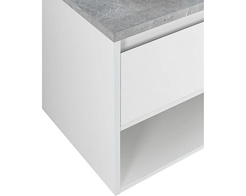 Заказать Тумба Bianco Opaco 100 см BelBagno Kraft KRAFT-1000-1C-SO-BO в магазине сантехники Santeh-Crystal.ru