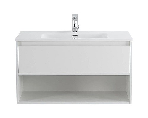 Заказать Тумба Bianco Opaco 100 см BelBagno Kraft KRAFT-1000-1C-SO-BO в магазине сантехники Santeh-Crystal.ru