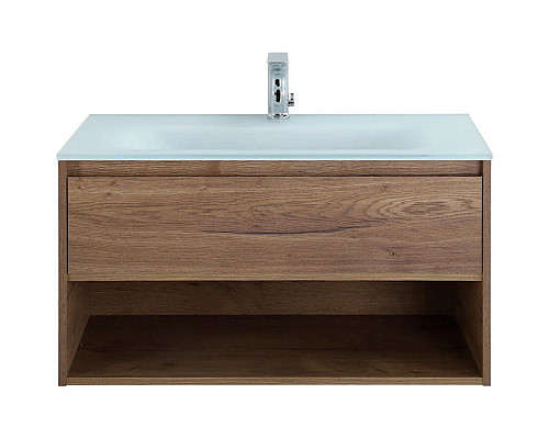 Приобрести Тумба Rovere Tabacco 100 см BelBagno Kraft KRAFT-1000-1C-SO-RT в магазине сантехники Santeh-Crystal.ru