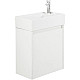 Приобрести Тумба Bianco Opaco 49,4 см BelBagno Kraft KRAFT MINI-500/260-1A-SO-BO-L в магазине сантехники Santeh-Crystal.ru