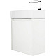 Приобрести Тумба Bianco Opaco 49,4 см BelBagno Kraft KRAFT MINI-500/260-1A-SO-BO-L в магазине сантехники Santeh-Crystal.ru