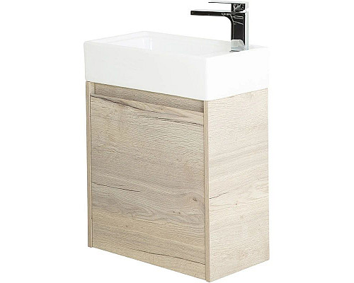 Заказать Тумба Rovere Galifax Bianco 49,4 см BelBagno Kraft KRAFT MINI-500/260-1A-SO-RGB-L в магазине сантехники Santeh-Crystal.ru