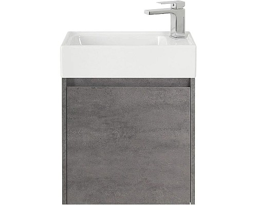 Заказать Тумба Cemento Grigio 49,4 см BelBagno Kraft KRAFT MINI-500/260-1A-SO-CG-L в магазине сантехники Santeh-Crystal.ru