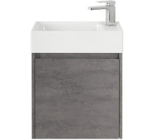 Тумба Cemento Grigio 49,4 см BelBagno Kraft KRAFT MINI-500/260-1A-SO-CG-R