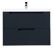 Тумба Grigio Opaco 69,6 см BelBagno Vittoria VITTORIA-700-2C-SO-GO-P