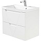 Купить Тумба Bianco Lucido 79,6 см BelBagno Vittoria VITTORIA-800-2C-SO-BL-P в магазине сантехники Santeh-Crystal.ru