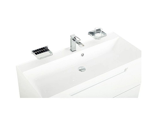 Заказать Тумба Bianco Lucido 89,6 см BelBagno Vittoria VITTORIA-900-2C-SO-BL-P в магазине сантехники Santeh-Crystal.ru