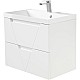 Заказать Тумба Bianco Lucido 89,6 см BelBagno Vittoria VITTORIA-900-2C-SO-BL-P в магазине сантехники Santeh-Crystal.ru