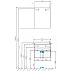 Заказать Тумба белый глянец/ясень шимо 53,2 см Акватон Марти 1A263201MY010 в магазине сантехники Santeh-Crystal.ru