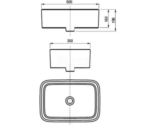 Заказать Тумба с раковиной светло-серый/белый матовый 80 см Акватон Марбл 1A2762K1MH4C0 в магазине сантехники Santeh-Crystal.ru