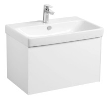 Тумба с раковиной белый глянец/белый матовый 70,5 см Акватон Асти 1A2630K0AX2B0