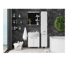 Комплект мебели белый глянец 62 см Onika Коралл 106042 + UM-ERI60/1 + 206001