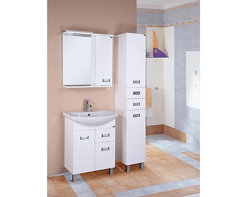 Santeh-Crystal.ru: Комплект мебели белый глянец 61 см Onika Балтика 106041 + 1WH110246 + 205816 Заказать Комплект мебели белый глянец 61 см Onika Балтика 106041 + 1WH110246 + 205816 в магазине сантехники Santeh-Crystal.ru