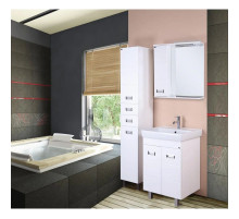 Комплект мебели белый глянец 60 см Onika Балтика 106035 + 1WH302082 + 205815