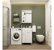 Комплект мебели белый глянец 120 см Onika Нави 106021 + 612002 + 205513