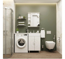 Комплект мебели белый глянец 120 см Onika Космос 106019 + 612002 + 205531