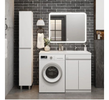 Комплект мебели белый глянец 120 см Onika Милтон Нова 105802 + FC-00001870 + 210018