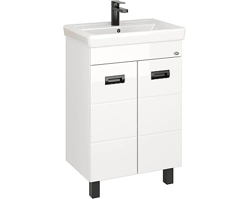 Santeh-Crystal.ru: Комплект мебели белый глянец 55 см Onika Балтика 105552 + 1WH302126 + 205846 Купить Комплект мебели белый глянец 55 см Onika Балтика 105552 + 1WH302126 + 205846 в магазине сантехники Santeh-Crystal.ru
