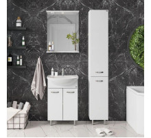 Комплект мебели белый глянец 51 см Onika Коралл 105032 + 4620008192758 + 205023