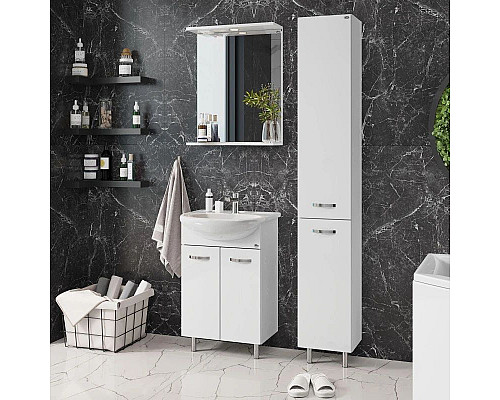 Santeh-Crystal.ru: Комплект мебели белый глянец 51 см Onika Коралл 105032 + 4620008192758 + 205023 Заказать Комплект мебели белый глянец 51 см Onika Коралл 105032 + 4620008192758 + 205023 в магазине сантехники Santeh-Crystal.ru
