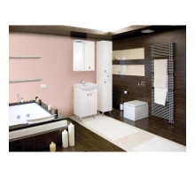 Комплект мебели белый глянец 50 см Onika Лига 105030 + 1WH501701 + 205202