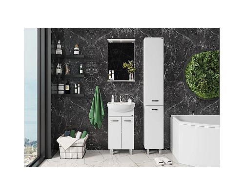 Santeh-Crystal.ru: Комплект мебели белый глянец 47 см Onika Коралл 104701 + 604701 + 204501 Купить Комплект мебели белый глянец 47 см Onika Коралл 104701 + 604701 + 204501 в магазине сантехники Santeh-Crystal.ru