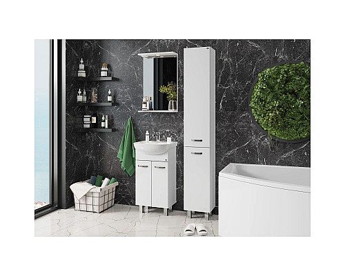 Santeh-Crystal.ru: Комплект мебели белый глянец 47 см Onika Коралл 104701 + 604701 + 204501 Купить Комплект мебели белый глянец 47 см Onika Коралл 104701 + 604701 + 204501 в магазине сантехники Santeh-Crystal.ru