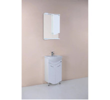 Комплект мебели белый глянец 46 см Onika Лайн 104504 + 4620008192741 + 204802