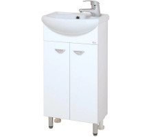 Тумба с раковиной белый глянец 41 см Onika Азов 104001 + 1WH110254