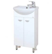 Тумба с раковиной белый глянец 41 см Onika Азов 104001 + 1WH110254