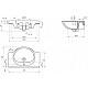 Приобрести Комплект мебели белый глянец 79,5 см Onika Флорена 108021 + UM-ERI80/1 + 207802 в магазине сантехники Santeh-Crystal.ru