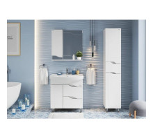 Комплект мебели белый глянец 76 см Onika Веронэлла 107514 + 4620008197470 + 207521