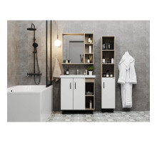 Комплект мебели дуб сонома/белый матовый 71 см Onika Тимбер 107056 + 4620008197746 + 207045