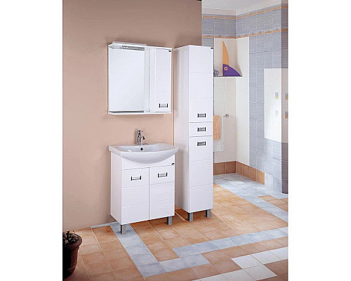 Santeh-Crystal.ru: Комплект мебели белый глянец 65 см Onika Балтика 106529 + 1WH207775 + 206704 Заказать Комплект мебели белый глянец 65 см Onika Балтика 106529 + 1WH207775 + 206704 в магазине сантехники Santeh-Crystal.ru