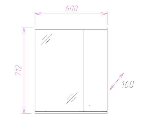 Купить Комплект мебели белый глянец 61,5 см Onika Лига 106134 + 1.3120.3.S00.11B.0 + 206030 в магазине сантехники Santeh-Crystal.ru