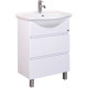 Приобрести Комплект мебели белый глянец 61,5 см Onika Элита 106120 + 1.3120.3.S00.11B.0 + 206020 в магазине сантехники Santeh-Crystal.ru