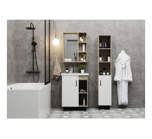 Комплект мебели дуб сонома/белый матовый 61 см Onika Тимбер 106115 + 4640021060773 + 206070