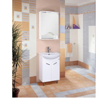 Комплект мебели белый глянец 50,3 см Onika Неаполь 105002 + 1WH110256 + 205003