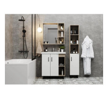 Комплект мебели дуб сонома/белый матовый 80 см Onika Тимбер 108052 + UM-COM80/1 + 208091