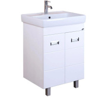 Тумба с раковиной белый глянец 70 см Onika Балтика 107523 + 1WH302083