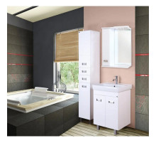 Комплект мебели белый глянец 70 см Onika Балтика 107523 + 1WH302083 + 206701