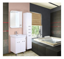 Комплект мебели белый глянец 70 см Onika Балтика 107523 + 1WH302083 + 206704