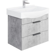 Тумба с раковиной бетон чикаго 65 см Onika Девис 106546 + 1WH302501