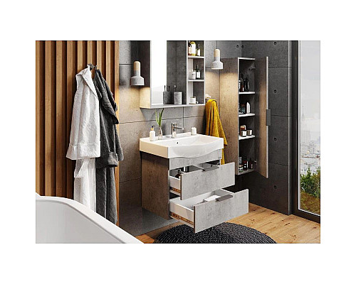 Santeh-Crystal.ru: Тумба с раковиной бетон чикаго 65 см Onika Девис 106546 + 1WH302501 Купить Тумба с раковиной бетон чикаго 65 см Onika Девис 106546 + 1WH302501 в магазине сантехники Santeh-Crystal.ru