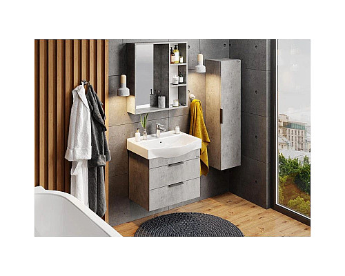 Santeh-Crystal.ru: Тумба с раковиной бетон чикаго 65 см Onika Девис 106546 + 1WH302501 Купить Тумба с раковиной бетон чикаго 65 см Onika Девис 106546 + 1WH302501 в магазине сантехники Santeh-Crystal.ru