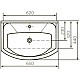 Приобрести Тумба с раковиной белый глянец 65 см Onika Кристи 106538 + 4620008192475 в магазине сантехники Santeh-Crystal.ru