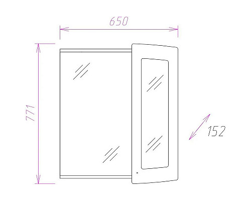 Заказать Комплект мебели белый глянец 66 см Onika Валенсия 106535 + 1WH109651 + 206532 в магазине сантехники Santeh-Crystal.ru