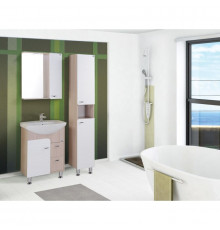 Комплект мебели белый глянец/ясень шимо 61,5 см Onika Стиль 106032 + 1.3120.3.S00.11B.0 + 205833